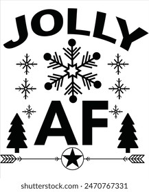 Jolly af T-shirt, Vector File