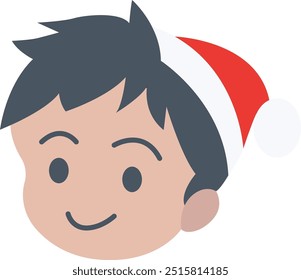 Jolly Icon or Illustration Representing Festive Cheer, Joy, and Happiness for Holiday Celebrations and Christmas Spirit