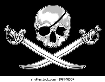 Jolly Roger Emblem Stock Images, Royalty-Free Images & Vectors ...