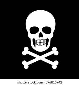 Jolly Roger, piratical flag, grunge vintage design t shirts
