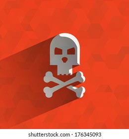 Jolly Roger. Vector format