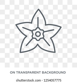 Jonquil icon. Trendy flat vector Jonquil icon on transparent background from nature collection. High quality filled Jonquil symbol use for web and mobile