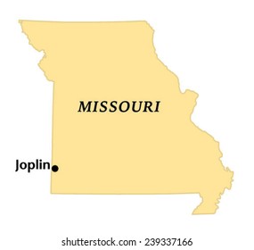 Joplin, Missouri Locate Map