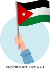 jordan flag in hand icon