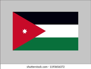 jordan flag vector, country flags, flags, vector flags,jordan flag

