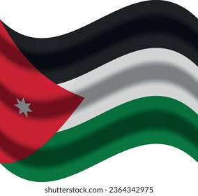 jordan flag with wind icon