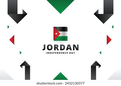 Jordan Independence Day Celebrate Design