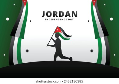 Jordan Independence Day Celebrate Design