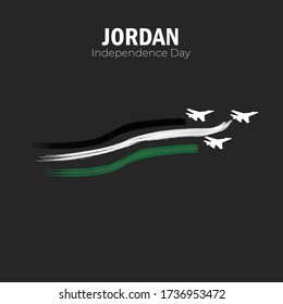 Jordan Independence Day Vector Design Template