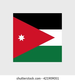 Jordan national flag