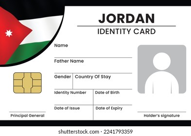 Jordan National Identity Card and Identity Card