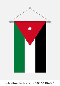 Jordan national map 