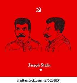 Joseph Stalin illustration