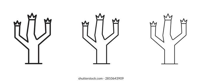 Joshua tree icon in