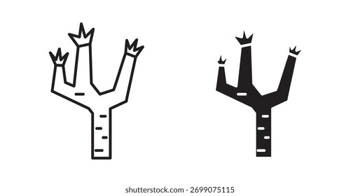 Joshua tree icon simple flat trend modern graphic design abstract logotype