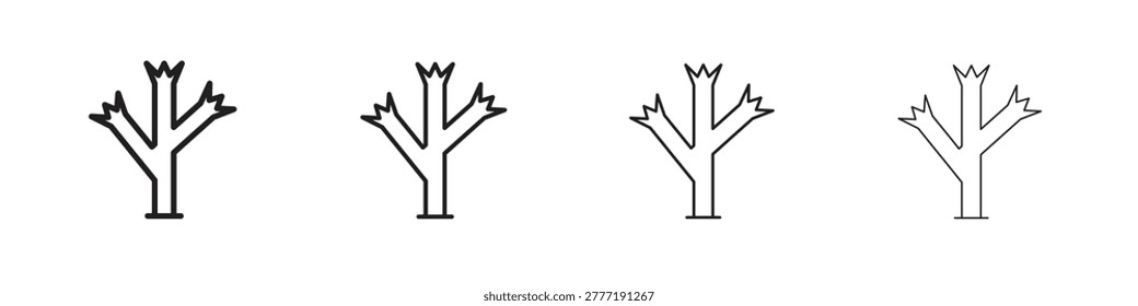 Joshua tree icon vector