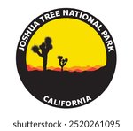 Joshua Tree NATIONAL PARK California Vector Logo