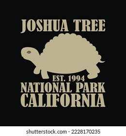 Joshua Tree National Park California Turtle