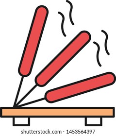 Joss Stick icon for your project
