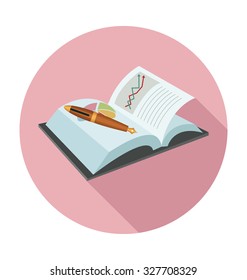 
Jotter Colored Vector Illustration
