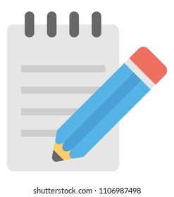 
A jotter or notepad to keep notes
