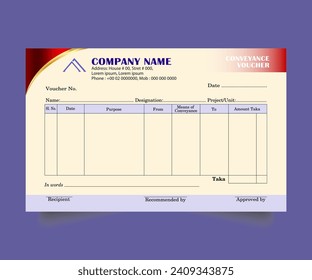 Journal, Debit and Credit, Bank Debit, Conveyance, Adjustment and Bill Voucher