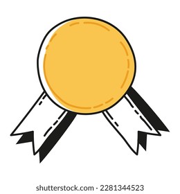 Icono del doodle del diario. Banner o elemento dibujado a mano para cuaderno, diario y planificador. Estilo garabato de garabatos. Ilustración del vector