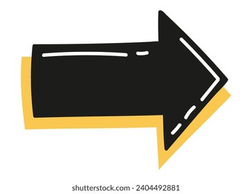 Journal doodle icon. Hand drawn banner or element for notebook, diary and planner. Doodle scribble style. Vector illustration