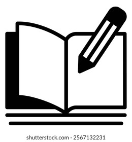 Journal Icon Element For Design