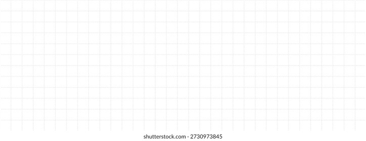 journal planer page with dotted square grid simple square