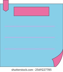 Journal Sticky Note Memo Set