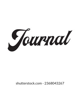 journal text on white background.