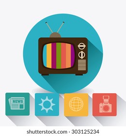 Journalism design, vector illustration eps 10.