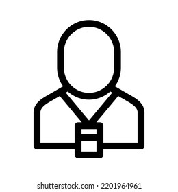 journalist icon or logo isolated sign symbol vector illustration - high quality black style vector icons
