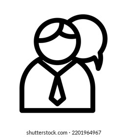 journalist icon or logo isolated sign symbol vector illustration - high quality black style vector icons
