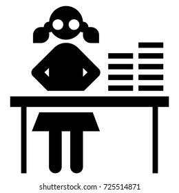 Journalist profession icon with smart precision design