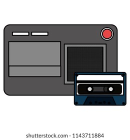 journalist recorder with cassette