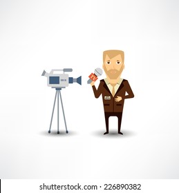 journalist said on camera