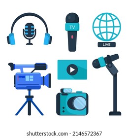 Journalist Vector Art, Icons, and Graphics.