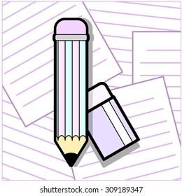 Journalistic Modern Item Set Clip Art