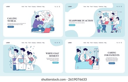The journey of a healthcare hero showcases the dedication and compassion of medical professionals. Highlighting teamwork, patient care, and the moments that define healthcare, this illustration
