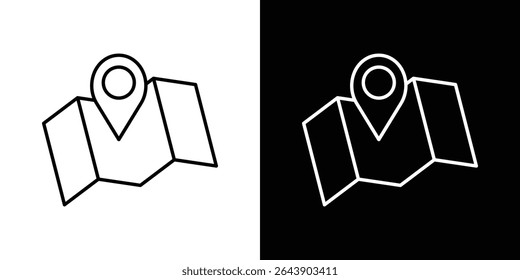 Journey icon Graphic vector set for ui design