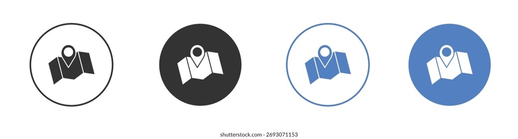 Icono de viaje Vector. Diseño de ilustración de Plantilla de logotipo