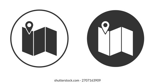 Icono del viaje para el diseño del Sitio web, logotipo para el Web y los App.