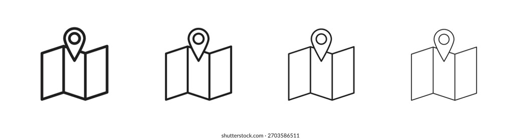 Journey Icons Symbol Vektorelemente für Infografik Web