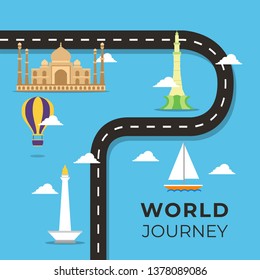Journey Map Illustration
