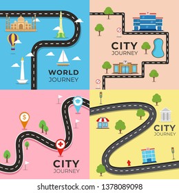 Journey Map Illustration