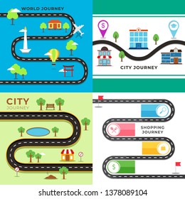 Journey Map Illustration