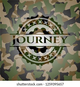 Journey on camouflaged pattern