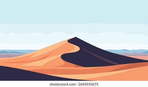 Viagem pelas areias Uma Exploração cativante das maravilhas da paisagem do deserto